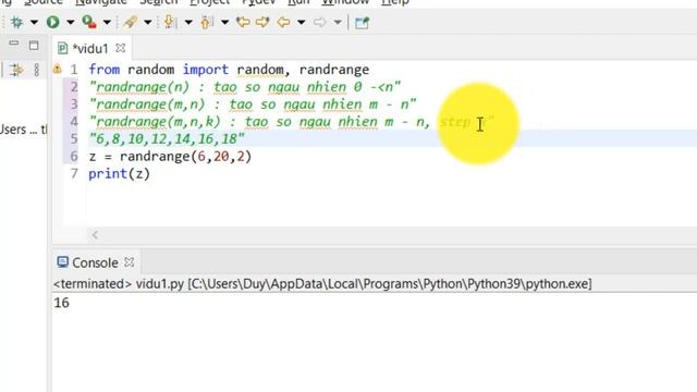 Lập trình Python | Bài 4 (p3): Các hàm toán học trong python (mathematical function)| tiếp theo смотреть онлайн