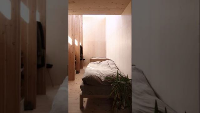 Минималистский деревянный дом в Японии. смотреть онлайн