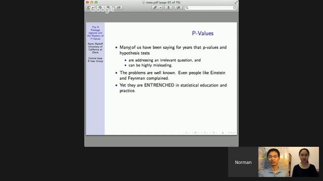 R package regtools and mystery of p-value смотреть онлайн