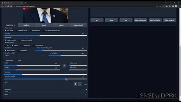 Face swap any faces with Stable Diffusion+ControlNet in 2 min