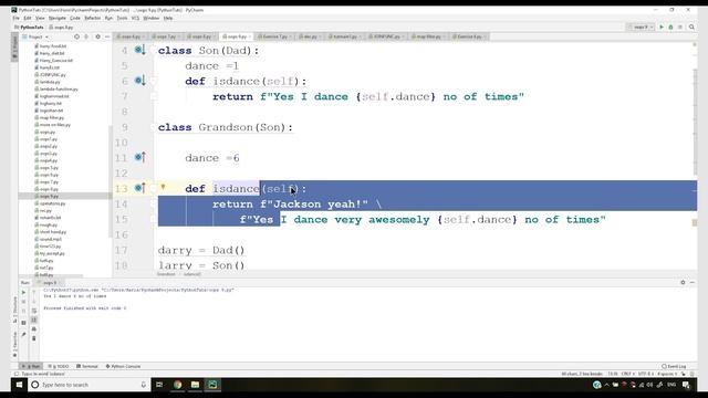 Multilevel Inheritance | Python Tutorials For Absolute Beginners In Hindi #62 смотреть онлайн