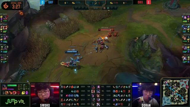 DRX vs GRF - Round 1 Game 2 | LCK Spring Split | DragonX vs. Griffin (2020) смотреть онлайн