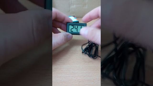 Термометр с выносным датчиком с сайта GearBest смотреть онлайн