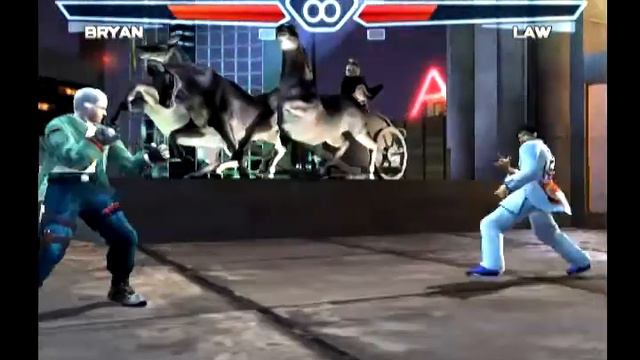 PS2 Tekken 4 Bryan Fury Story Mode смотреть онлайн