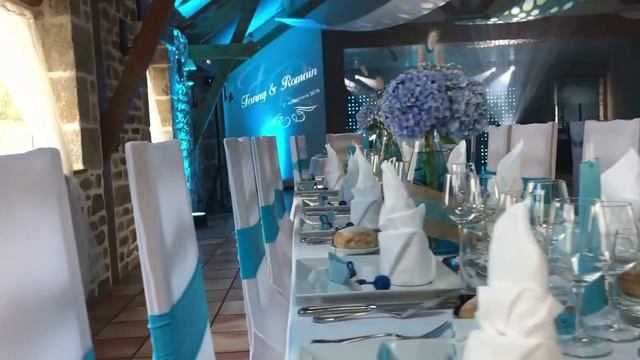 Décoration de salle avec un Gobo personnalisé pour votre mariage. смотреть онлайн
