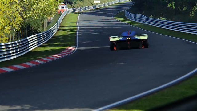 Bugatti Bolide vs Mercedes-AMG Project One vs Aston Martin Valkyrie AMR PRO at Nordschleife смотреть онлайн