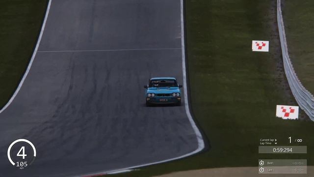 Assetto Corsa Ford Capri GT RS3100 Mk1 at Brands Hatch 1970 смотреть онлайн