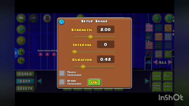 Тряска экрана и цвет фона geometry dash #3 смотреть онлайн