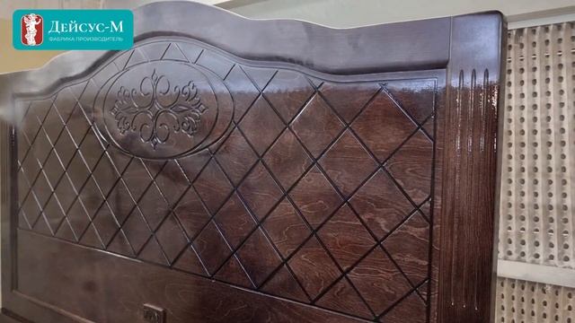 Кровать "Каприз-М" - покрытие лаком смотреть онлайн