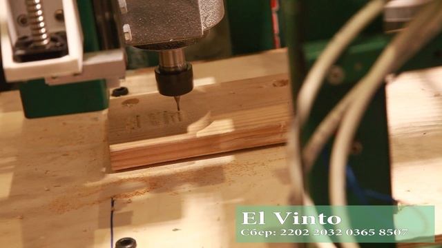 Самодельный ЧПУ. Надпись смотреть онлайн