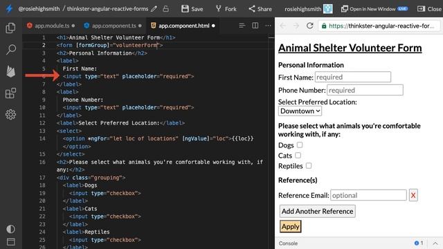 Angular Reactive Forms in 10 Minutes смотреть онлайн