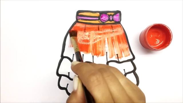 Сурет салу Юбка | Bolajon uchun yuz Rasm chizish bo'yash | Как нарисовать юбку смотреть онлайн