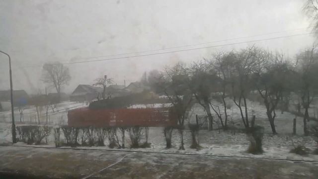 МОЛОДЕЧНО.Поездка на Электропоезде ЭР9Т-698 маршрут №6121 Минск.пасс - Гудогай (19.02.2023) смотреть онлайн