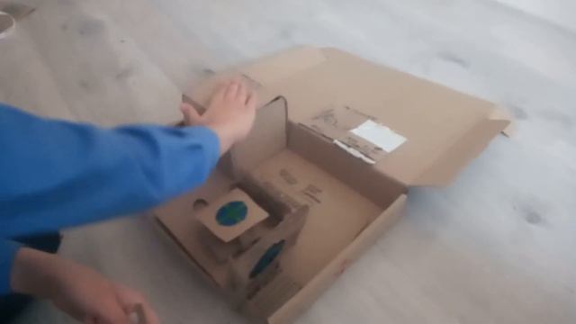 как сложить компьютер из картона смотреть онлайн