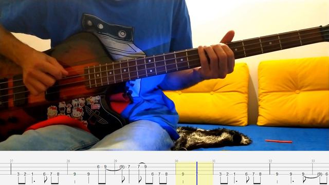 Anorexorcist – Nirvana – Bass cover with tabs (4k) смотреть онлайн