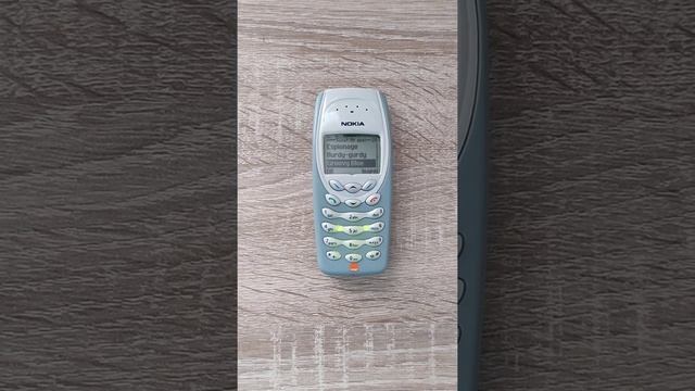 Nokia 3410 ringtone - Groovy blue смотреть онлайн