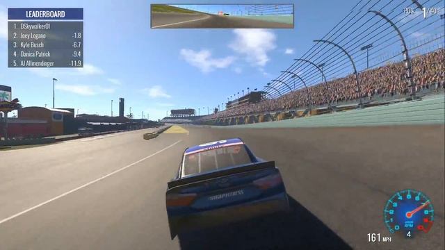 NASCAR Heat Evolution FINAL RACE [Homestead] Career Mode [S2 Race #36] смотреть онлайн