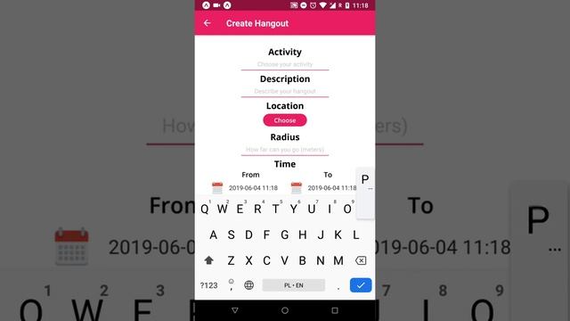 HangOut - React Native Application Overview смотреть онлайн