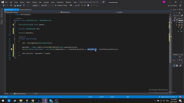 Learn With Me - Shoot towards mouse position - 14 смотреть онлайн
