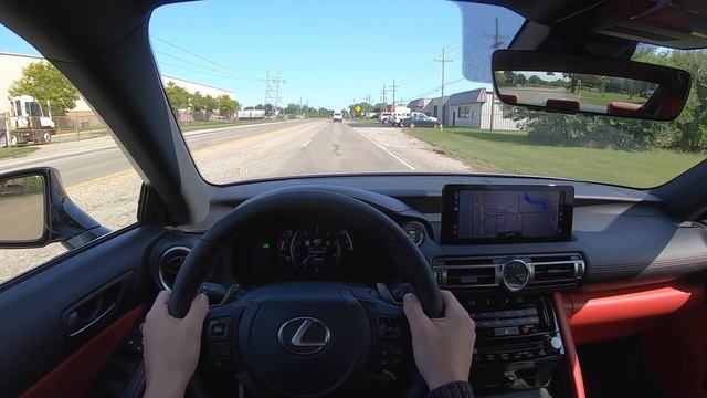 2021 Lexus IS350 F Sport - POV Test Drive (Binaural Audio)
