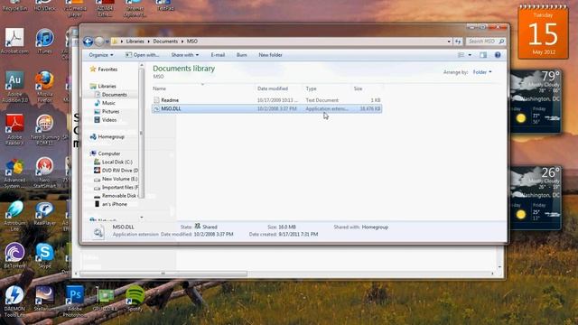 Fixing Microsoft Word 2007 