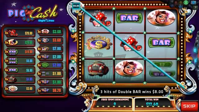 ORBIT SYSTEMS: Pig'n'Cash Eight Lines CERTIFIED Skill Games смотреть онлайн