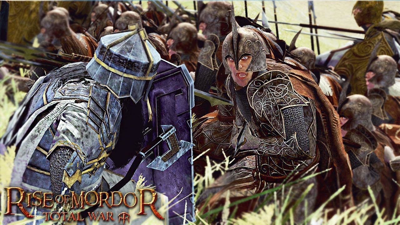 ДА КАК ОНИ ЖЕ ЭЛИТА! Эльфы Устроили Засаду Гномам- Властелин Колец / Total War: Rise Of Mordor смотреть онлайн