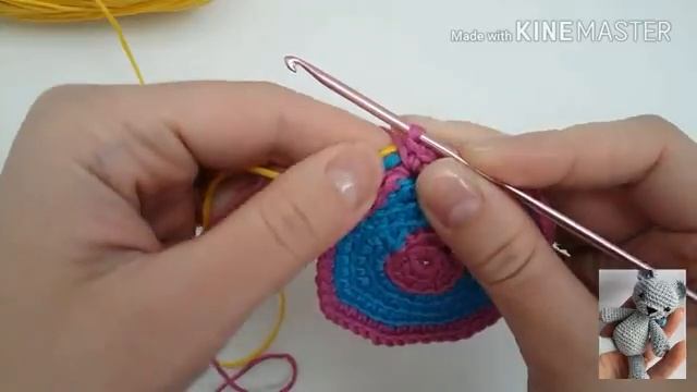 Сумка торба/жаккардовый узор/летняя сумка крючком/колумбийская сумка мочила/Mochila. Часть 1 смотреть онлайн