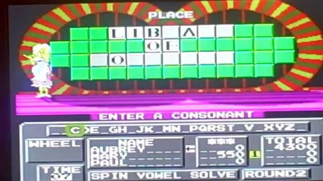 NES Wheel of Fortune Junior Edition 4th Run Game #5 смотреть онлайн