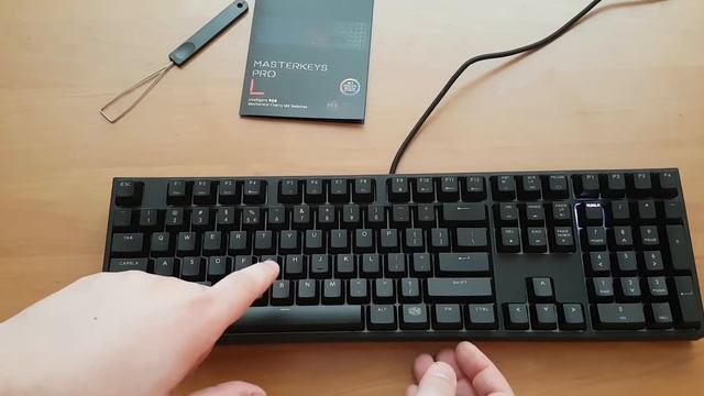 CoolerMaster Masterkeys Pro L Review/Unboxing [Bulgarian] смотреть онлайн