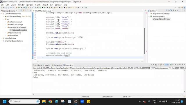 #9 Collection framework in java | Map & HashMap Concept | Hands-on смотреть онлайн