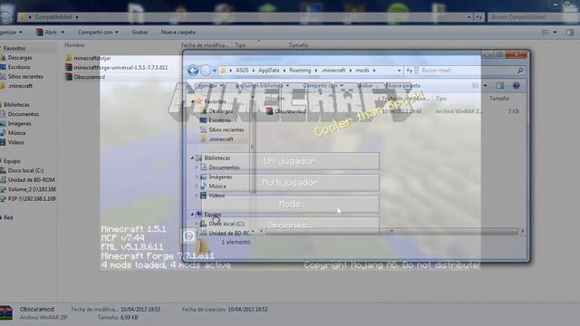Como hacer que un mod sea compatible con Forge ModLoader (Minecraft) смотреть онлайн