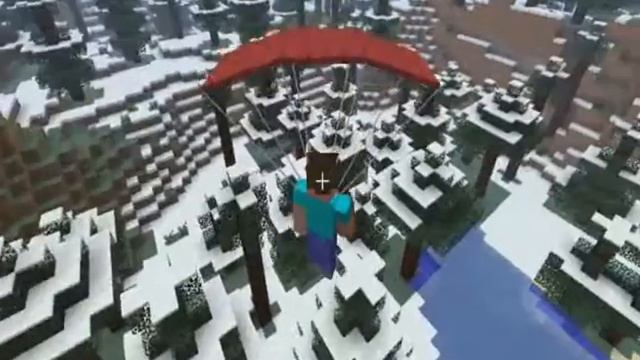 Minecraft с Jonni_121. Парашут и интерфейс! смотреть онлайн