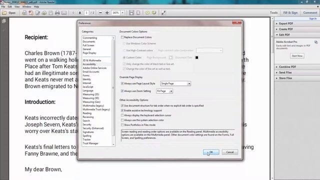 How to override page display in Adobe Reader Document смотреть онлайн