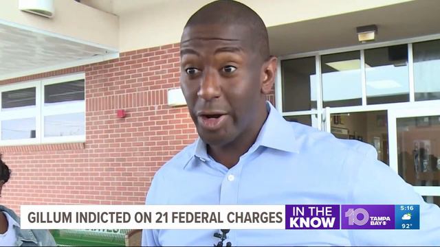 Former gubernatorial nominee Andrew Gillum indicted on federal charges смотреть онлайн