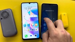 Incoming Call BIG vs Small phone/ Honor X7a vs Infinix HOT30i