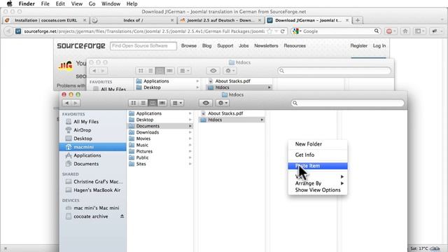 DE0018 Joomla! 2.5 - Der Film - Installation смотреть онлайн