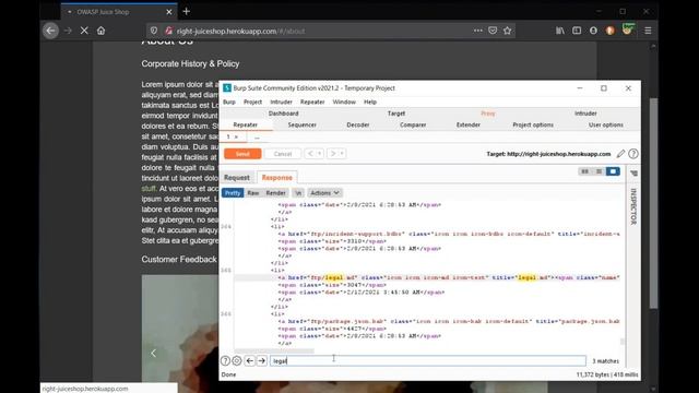 How to find confidential document vulnerability | OWASP juice shop смотреть онлайн