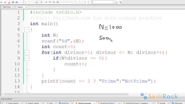 Logic to find if a number is prime or not смотреть онлайн