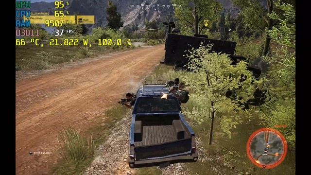Tom Clancy's Ghost Recon Wildlands - Intel Iris Xe integrated Graphics i7-1195G7 GPD Win Max 2021 смотреть онлайн
