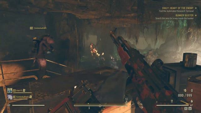 Fallout 76 Deathclaw moves scary fast. смотреть онлайн