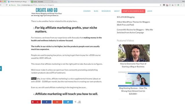 Affiliate Marketing for Bloggers: 6 Tips for Making 6 Figures смотреть онлайн