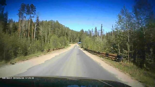 Дорога из Питера в Архангельск, через Вытегру-Пудож-Каргополь смотреть онлайн