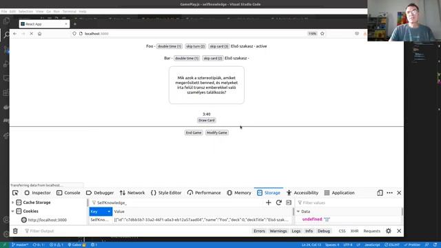 Online self-knowledge workshop development in React with Ivett Ördög - part 7 смотреть онлайн