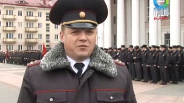 Торжественное шествие, посвящённое 98-ой годовщине образования белорусской милиции смотреть онлайн