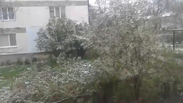 В Крыму выпал снег - 19 апреля 2017 года.