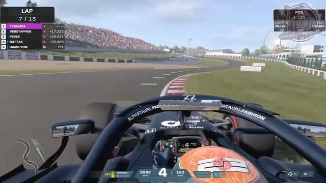 AlphaTauri @ Suzuka [25% Laps] || F1 2021 (PS4 Gameplay) смотреть онлайн