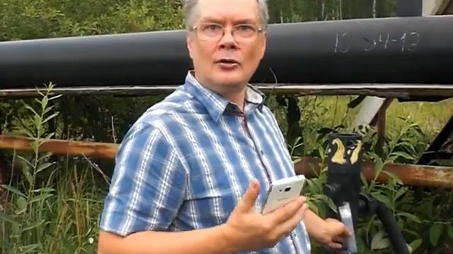 Как фонят трубы с урановым раствором АО Далур смотреть онлайн