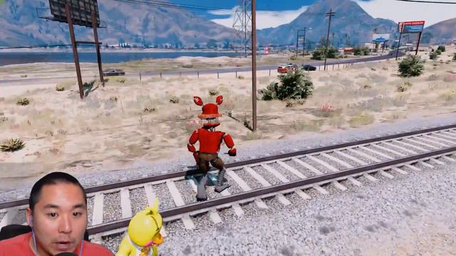 CAN THE ANIMATRONICS HIDE FROM THE ALL THE FNAF 6 ROCKSTAR ANIMTRONICS? (GTA 5 Mods FNAF RedHatter) смотреть онлайн