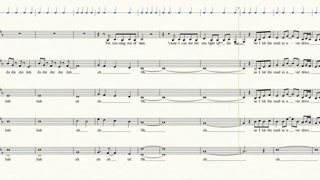 Blinding Lights - Alto (piano + metronome) - ACM coro смотреть онлайн